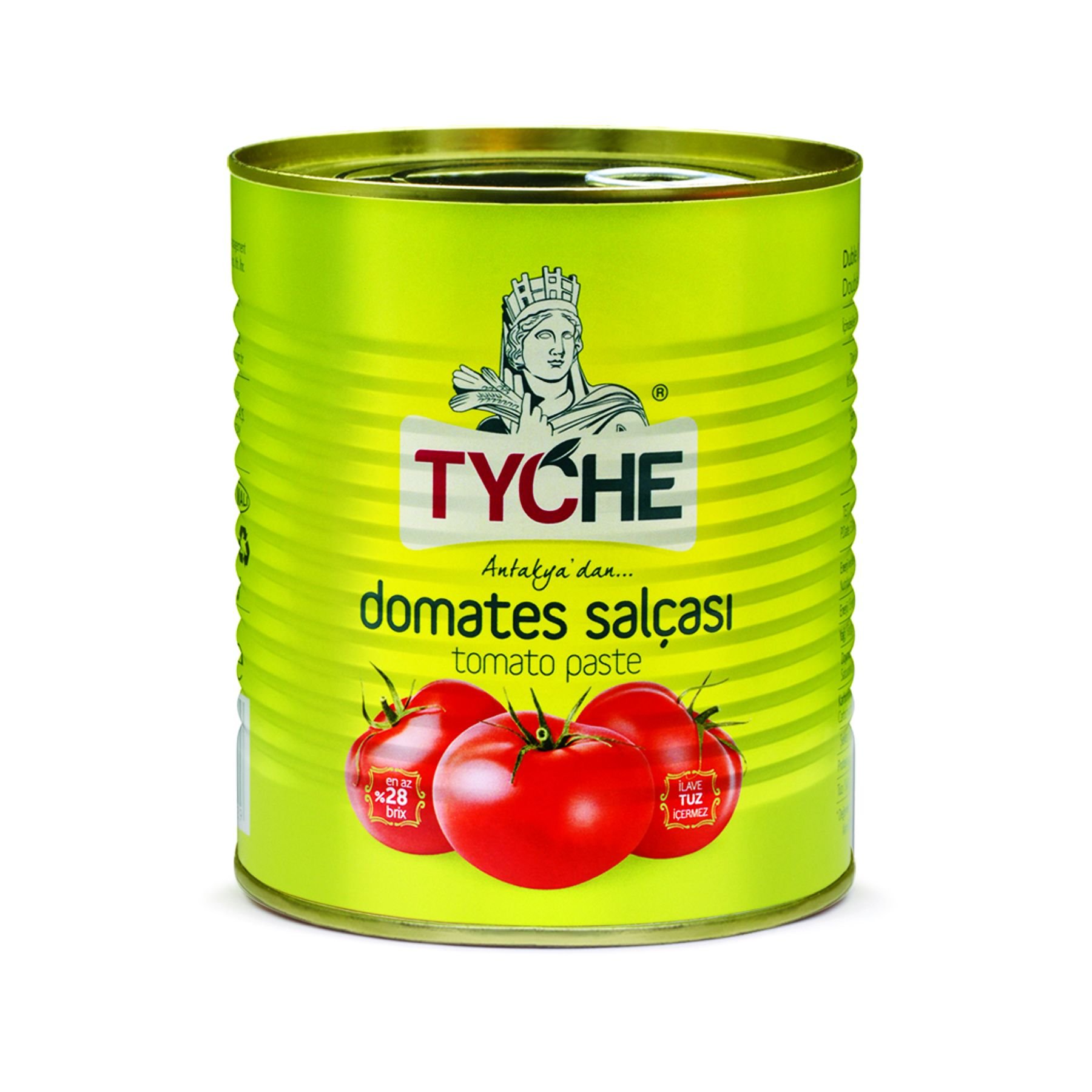 Domates Salçası 830 g Teneke Kutu (Tuzsuz)