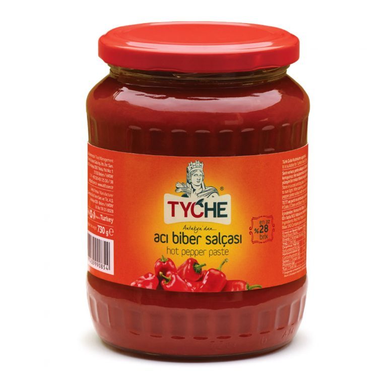 Acı Biber Salçası 750 g Cam Kavanoz