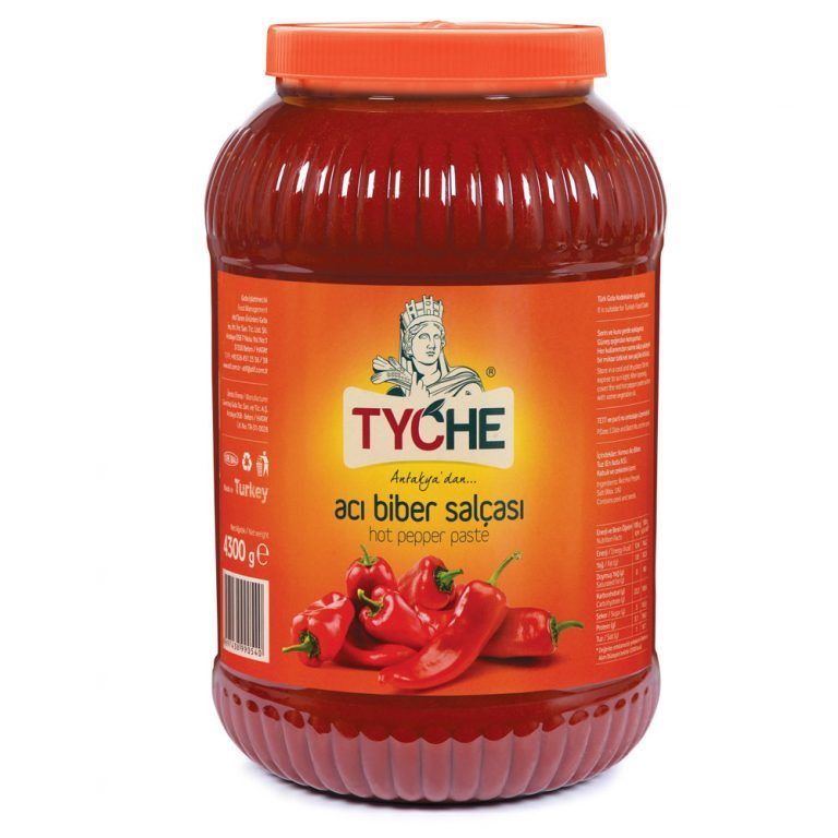 Acı Biber Salçası 4200 g Pet Kavanoz