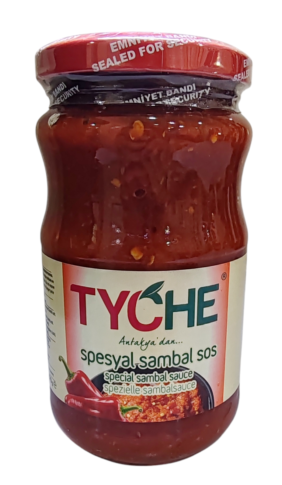 Acı  Sambal Sos 370 G Cam Kavanoz